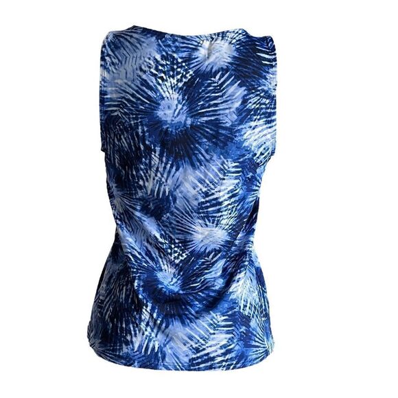 Lands' End Regular High Neck UPF 50 Tankini Top - Picture 5 of 6